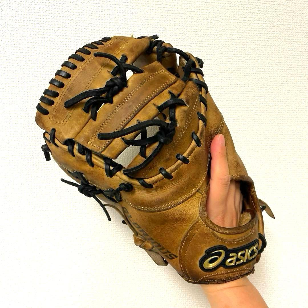 173 アシックス ゴールステージ 即戦力 硬式 左投 ファーストミット
