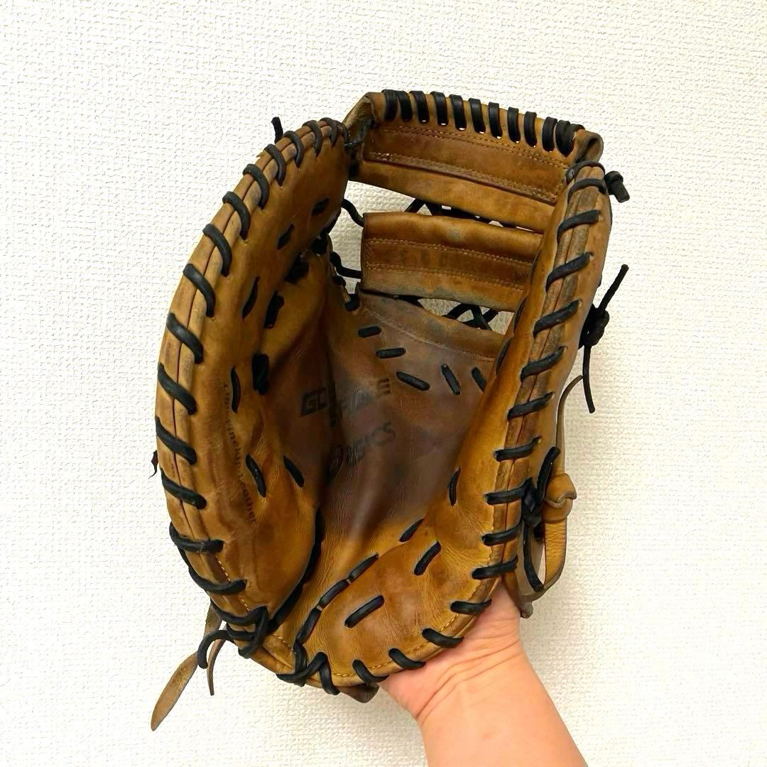 173 アシックス ゴールステージ 即戦力 硬式 左投 ファーストミット