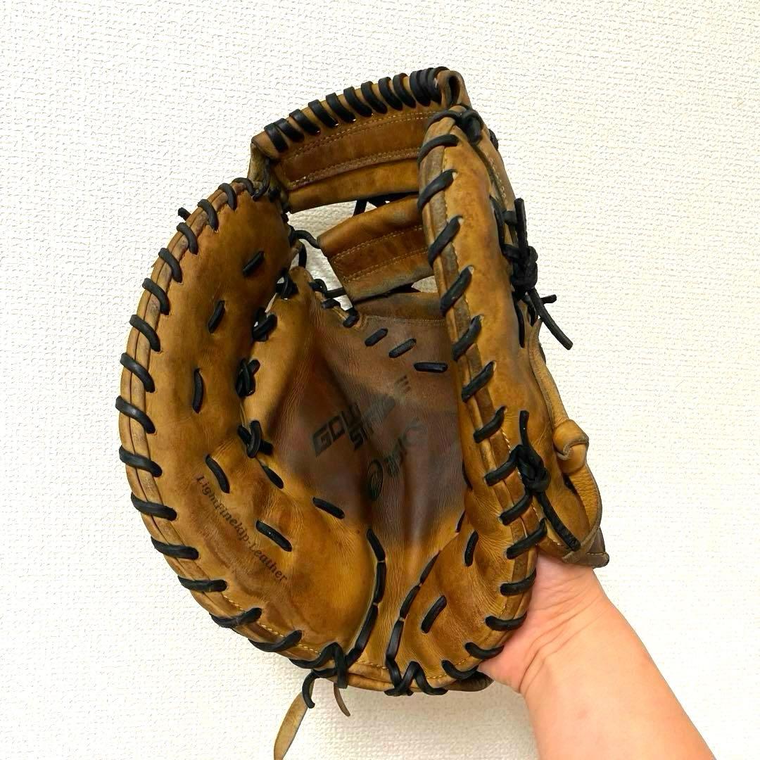 173 アシックス ゴールステージ 即戦力 硬式 左投 ファーストミット
