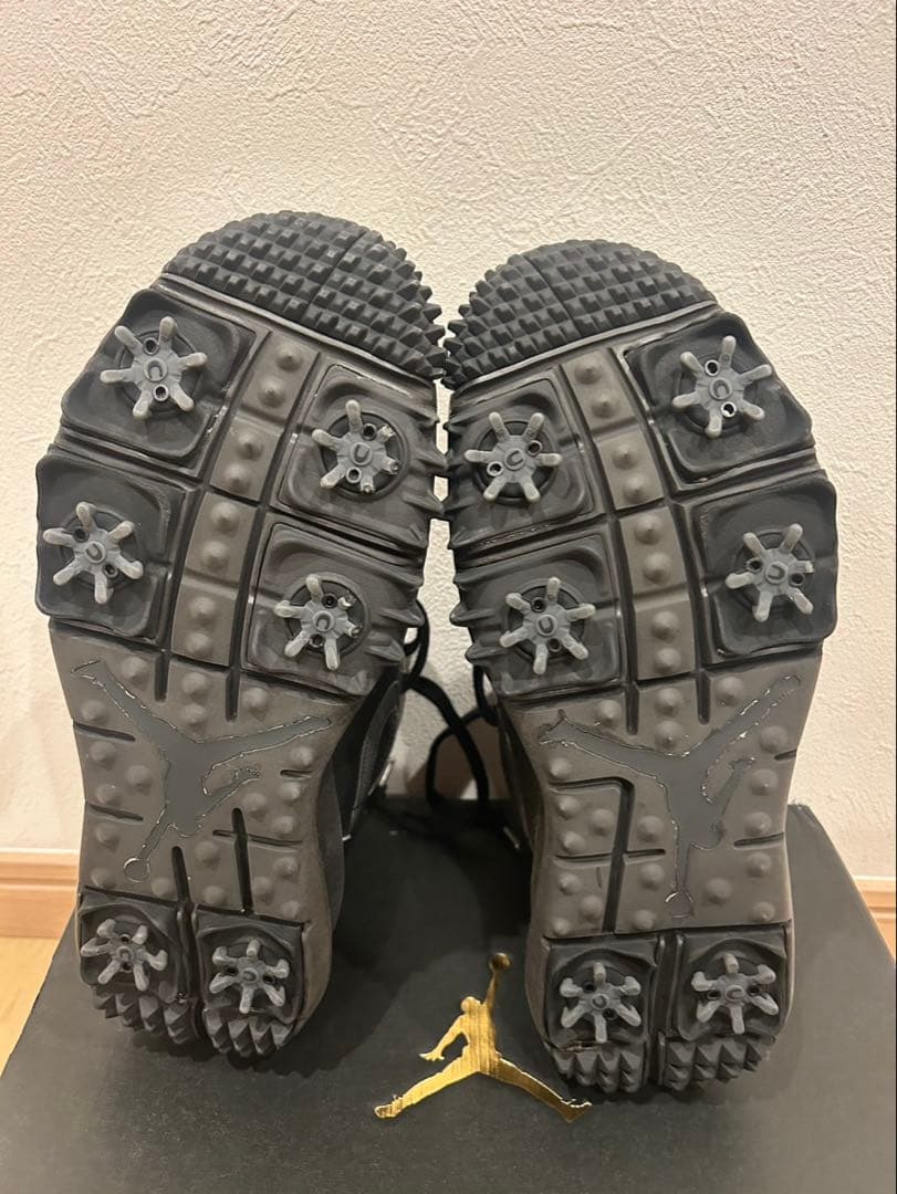 NIKE エアジョーダン1 ゴルフシューズ PRM 黒 26.5cm