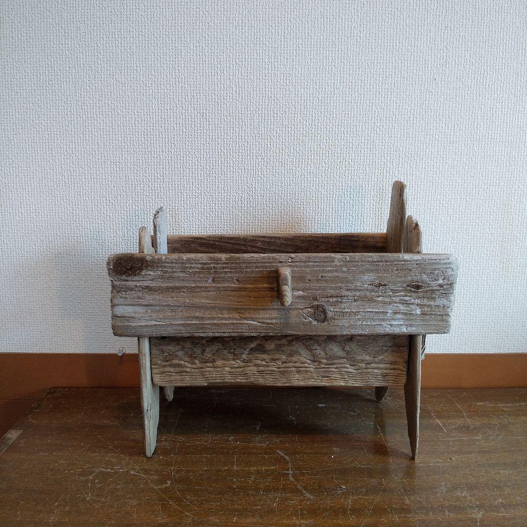 流木鉢カバー　ハンドメイド　ナチュラル雑貨