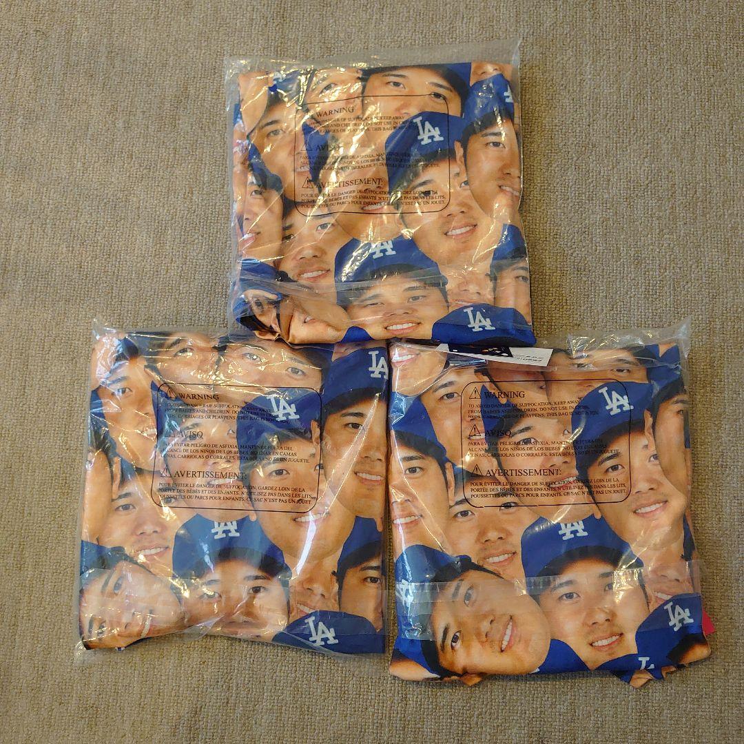 FOCO 大谷翔平 ドジャース Tシャツ 2XL 新品 未使用 顔だらけ ３枚