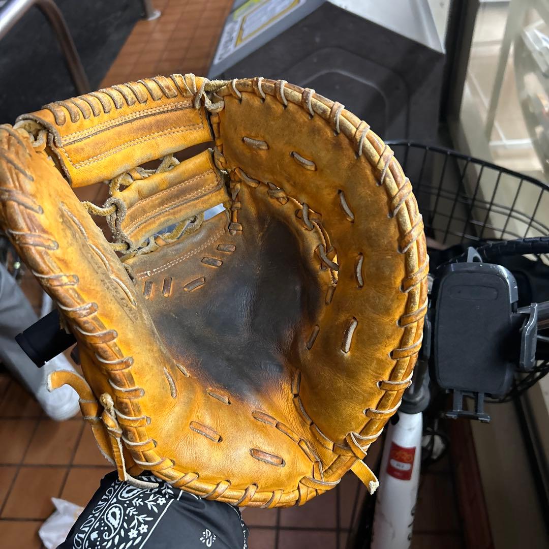 Mizunoグローバルエリート軟式グローブ イエロー