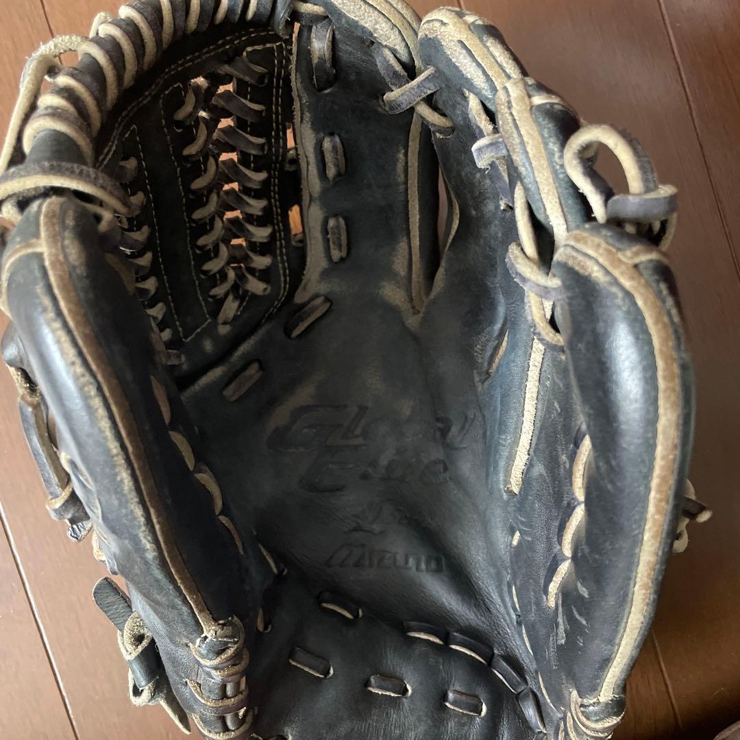 Mizuno Pro ブラック軟式グローブ 右投げ用