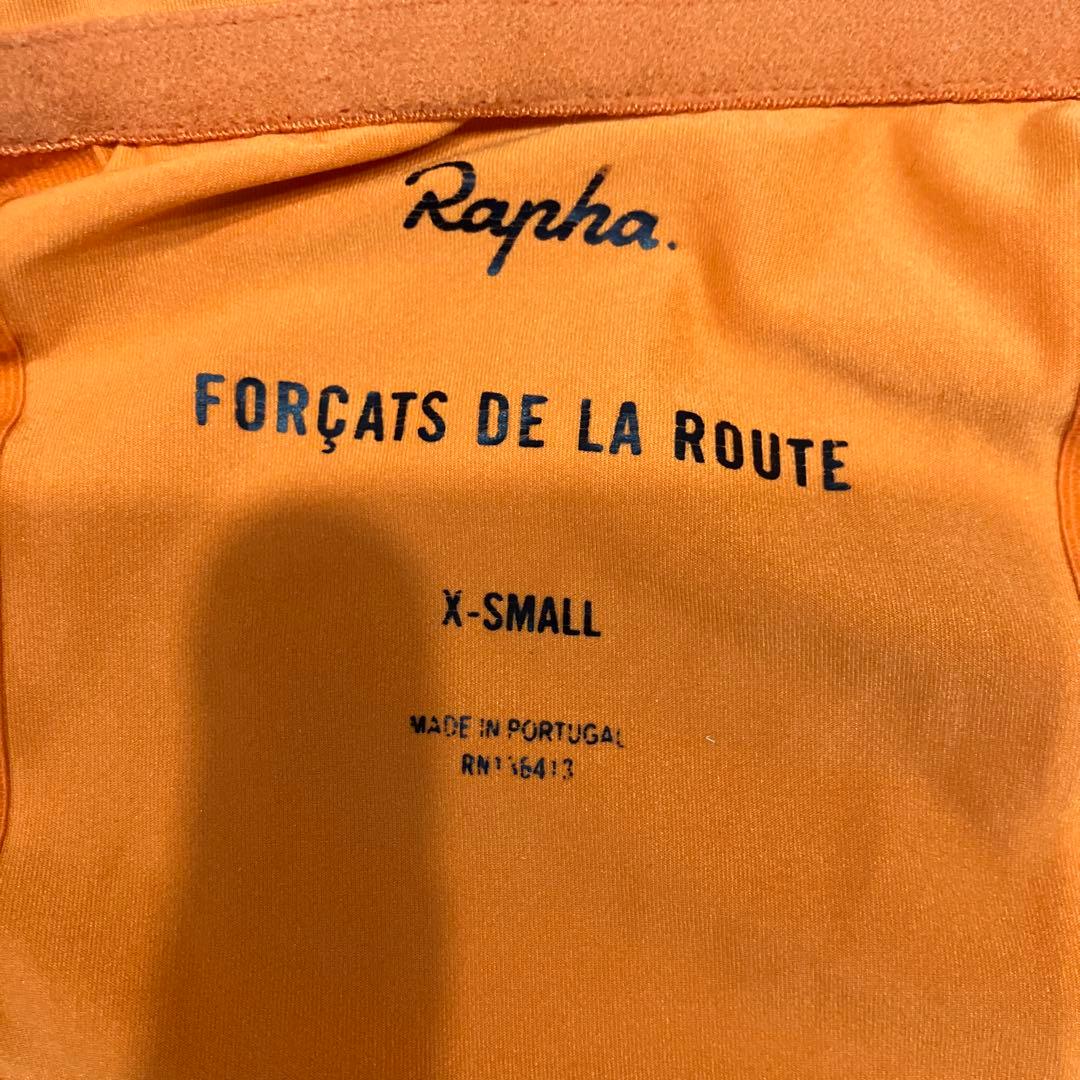 RAPHA PROTEAM オレンジ 半袖 サイクルジャージ