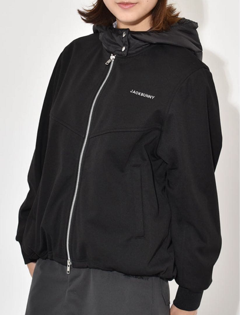 早い者勝ち　新品30800円パーリーゲイツ　ジャックバニー　フリースジャケット黒