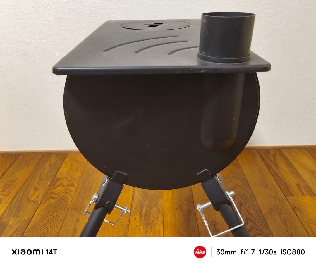 【未使用品】北欧高級アウトドアブランド ローベンス 薪ストーブvolcano
