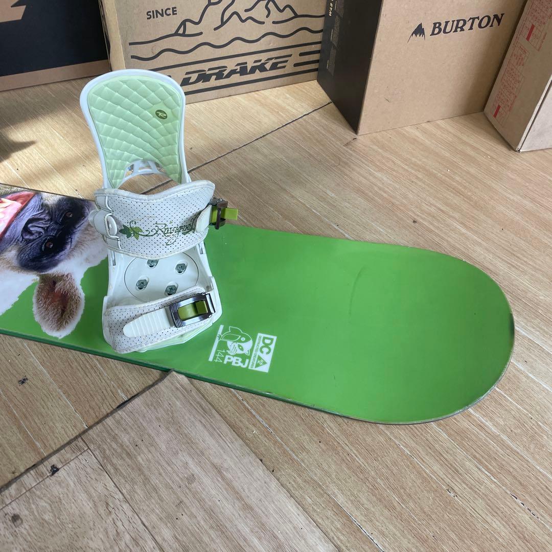 DC×ROSSIGNOL　ロシニョールバインディング付　スノーボードセット