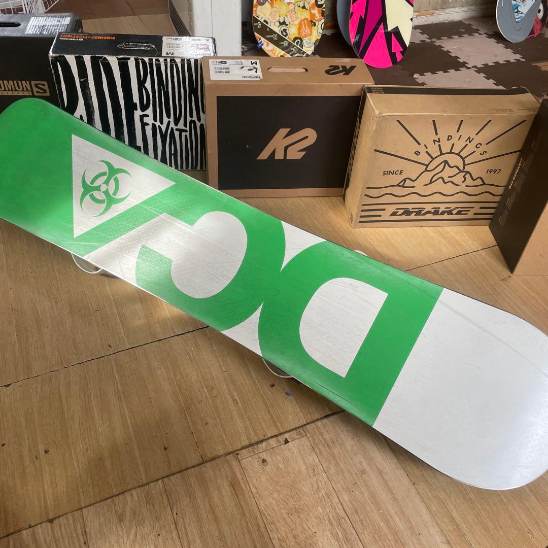 DC×ROSSIGNOL　ロシニョールバインディング付　スノーボードセット