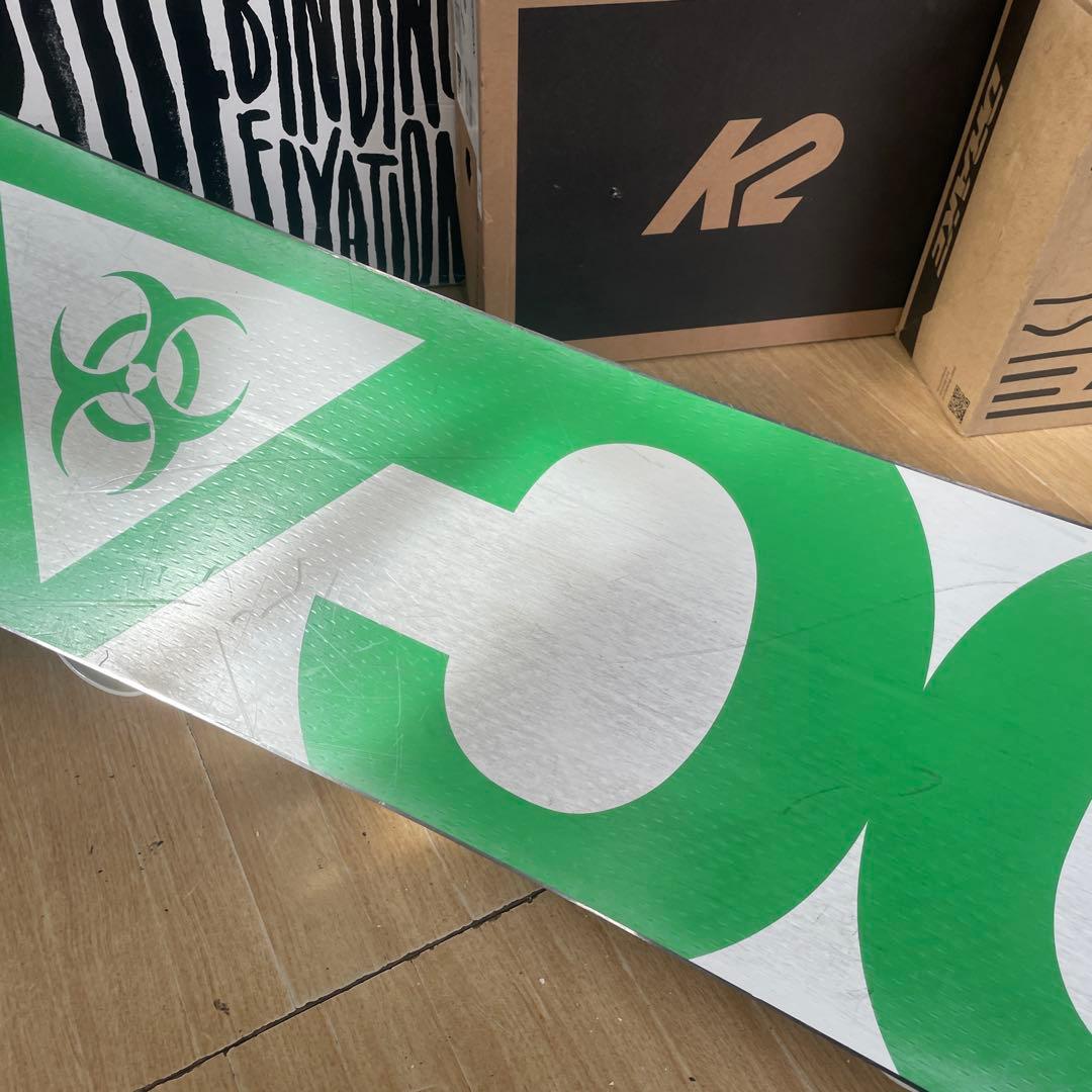 DC×ROSSIGNOL　ロシニョールバインディング付　スノーボードセット