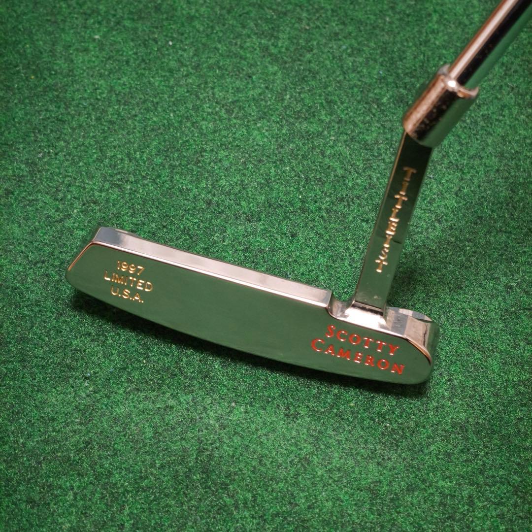 希少 スコッティ キャメロン 1997 リミテッド ヘッドカバー付