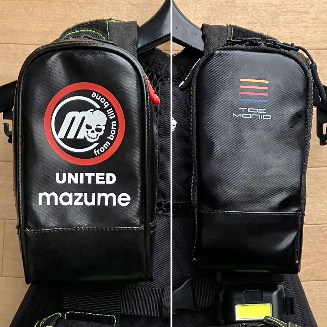 美品 マズメ MZX タイドマニア ライフジャケット フローティングベスト