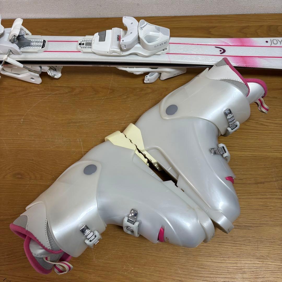 極美品　ジュニア　子供　女の子　スキー板セットHEAD hart 24cm