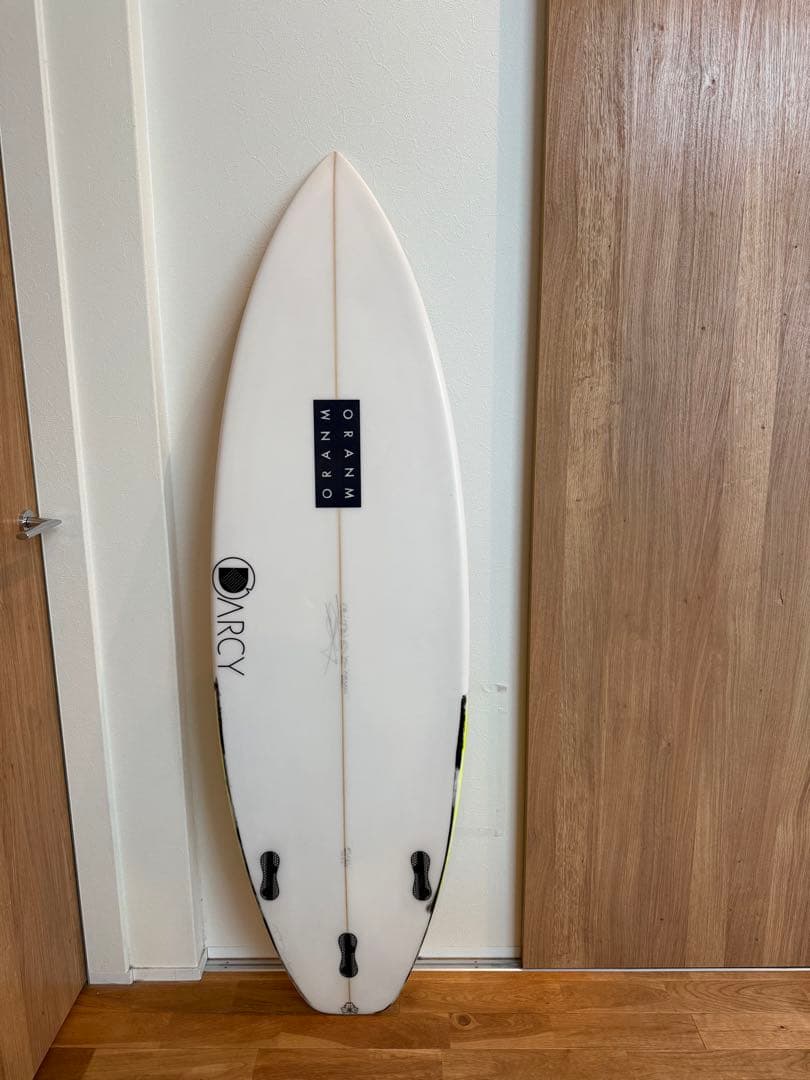 DARCY ショートボード 5'8 27.72リッター　手渡し限定