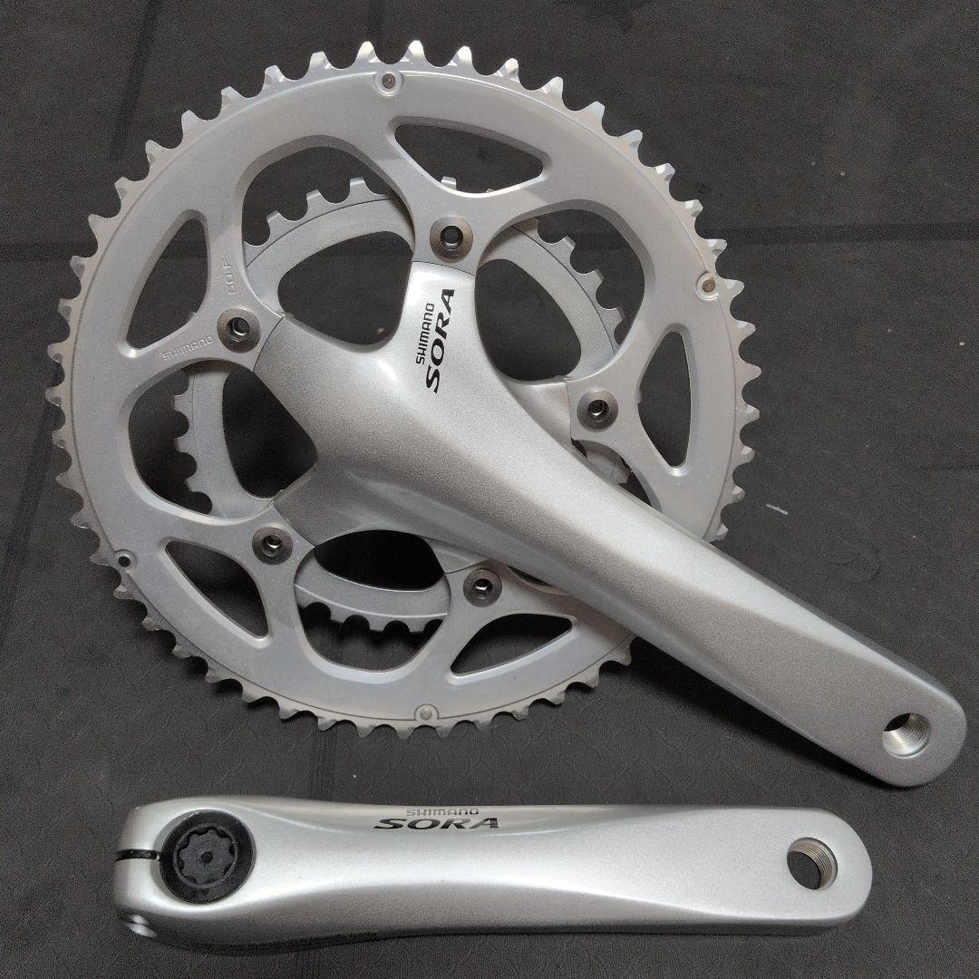 Shimano Sora クランクセット シルバー