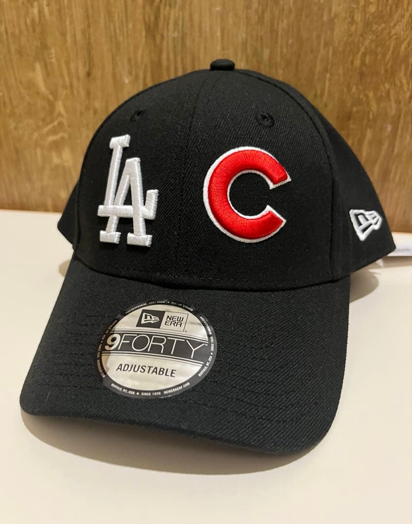 ニューエラ キャップ ブラック MLB 東京シリーズ ドジャース カブス　大谷