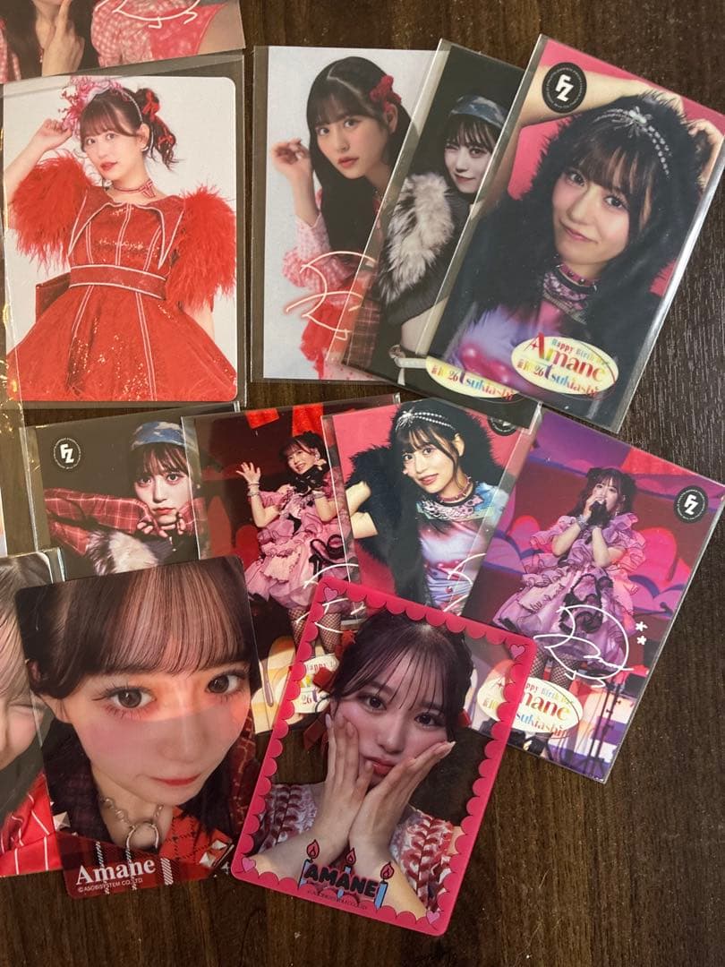 月足天音 チェキ ポストカード トレカ シール アクスタ 18個 バラ売り可