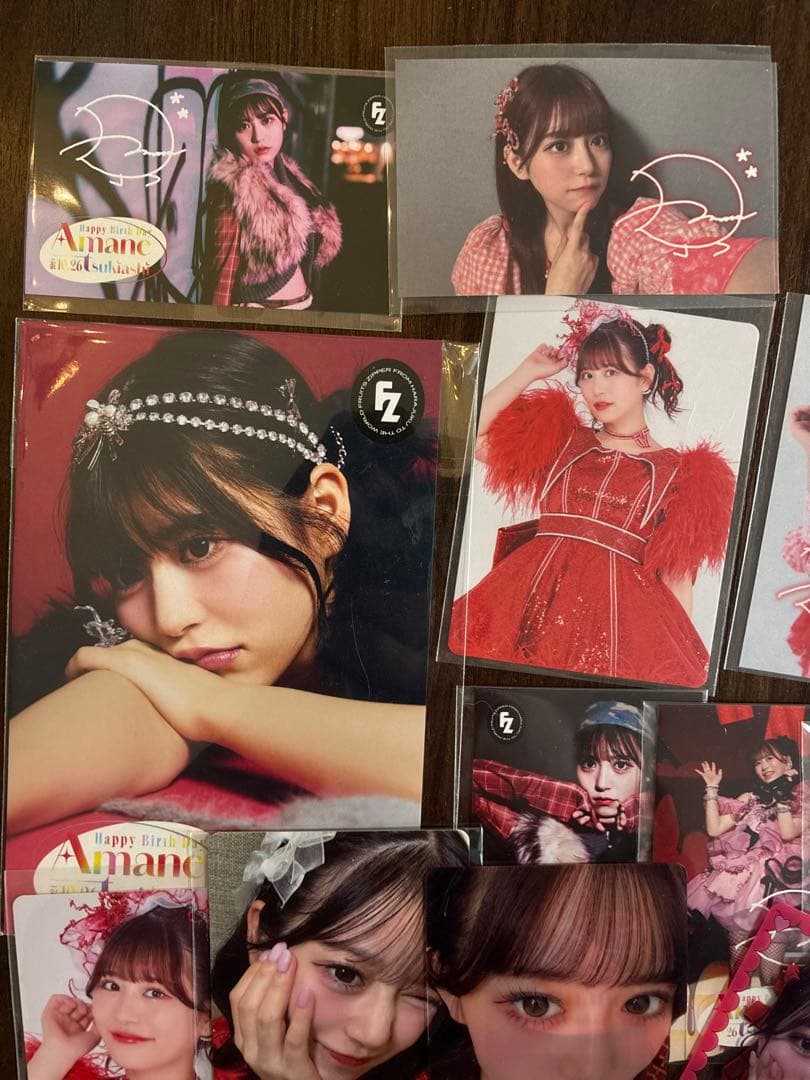 月足天音 チェキ ポストカード トレカ シール アクスタ 18個 バラ売り可