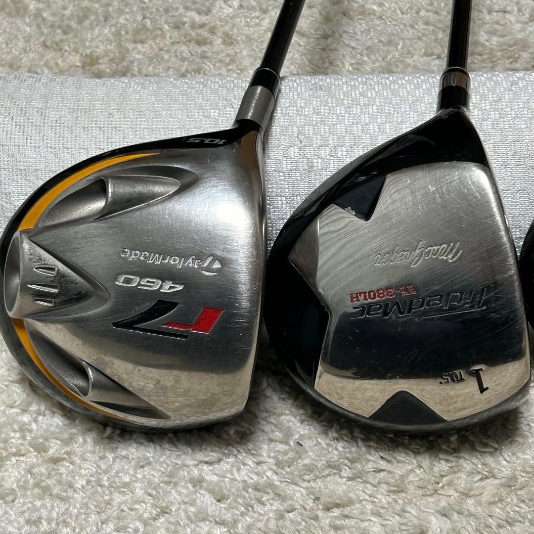 メンズ　レフティ　テーラーメイド LYNX ゴルフセット　キャディバッグ付き