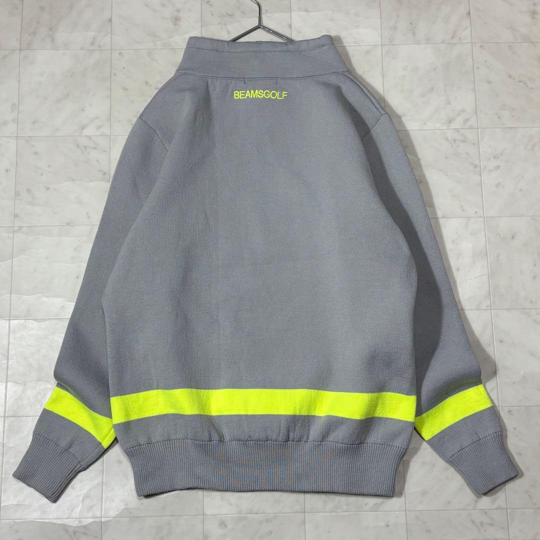 BEAMS GOLF セーター ハイネック プルオーバー XL グレー