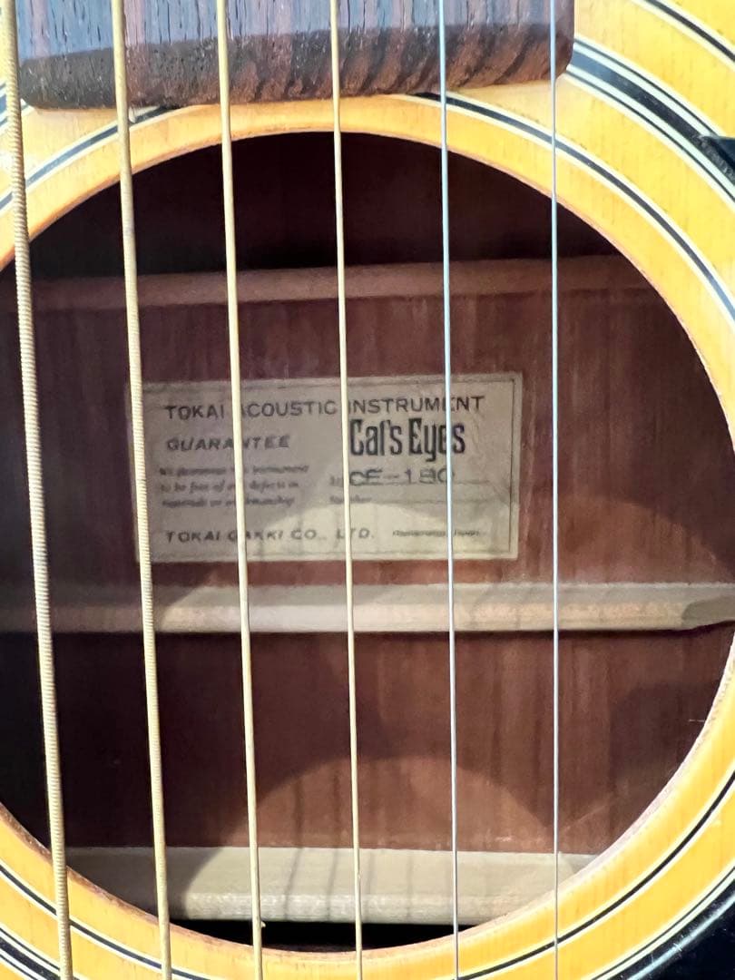 キャッツアイ CE-180 アコースティックギター