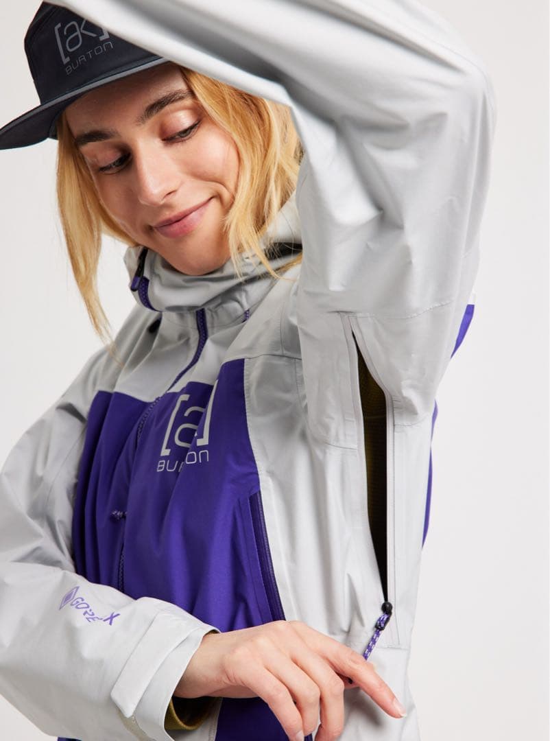 Burton [ak] Jacket XS 紫/グレー