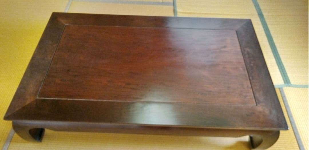 さらに大幅値下げ❣️ 美品　黒檀座卓5尺