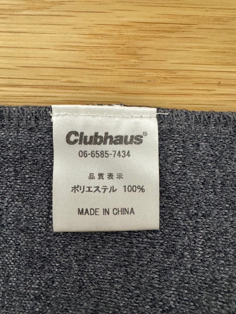 Transport X CLUBHAUS Laurel Polo グレーSサイズ