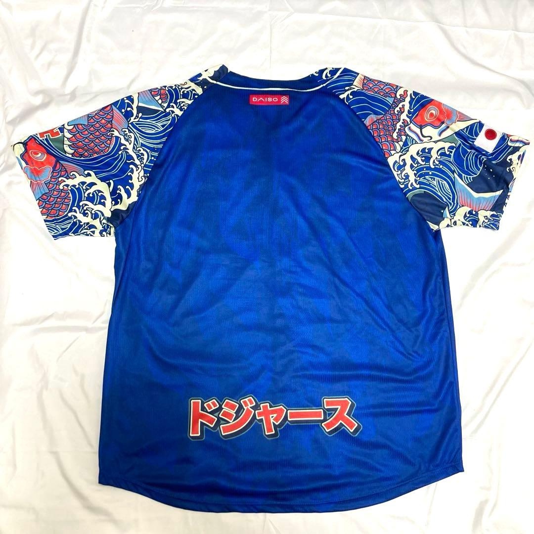 【非売品】ドジャース XL ユニフォーム 大谷翔平　ジャパン ヘリテージナイト