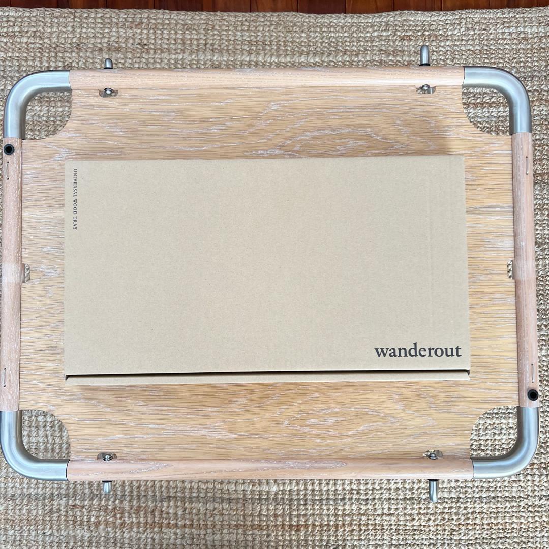 wanderout ワンダラウト ユニバーサルウッドトレイ 廃盤品
