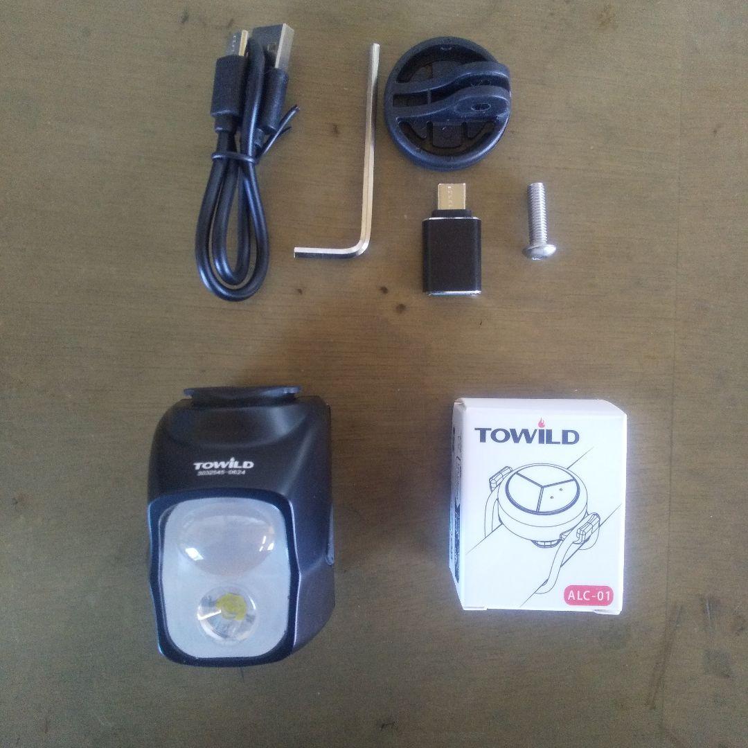 サイクルライト towild DL1700 USED