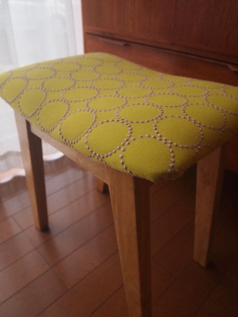 ミナペルホネン スツール ハンドメイド タンバリン 生地 dop チェア ベンチ