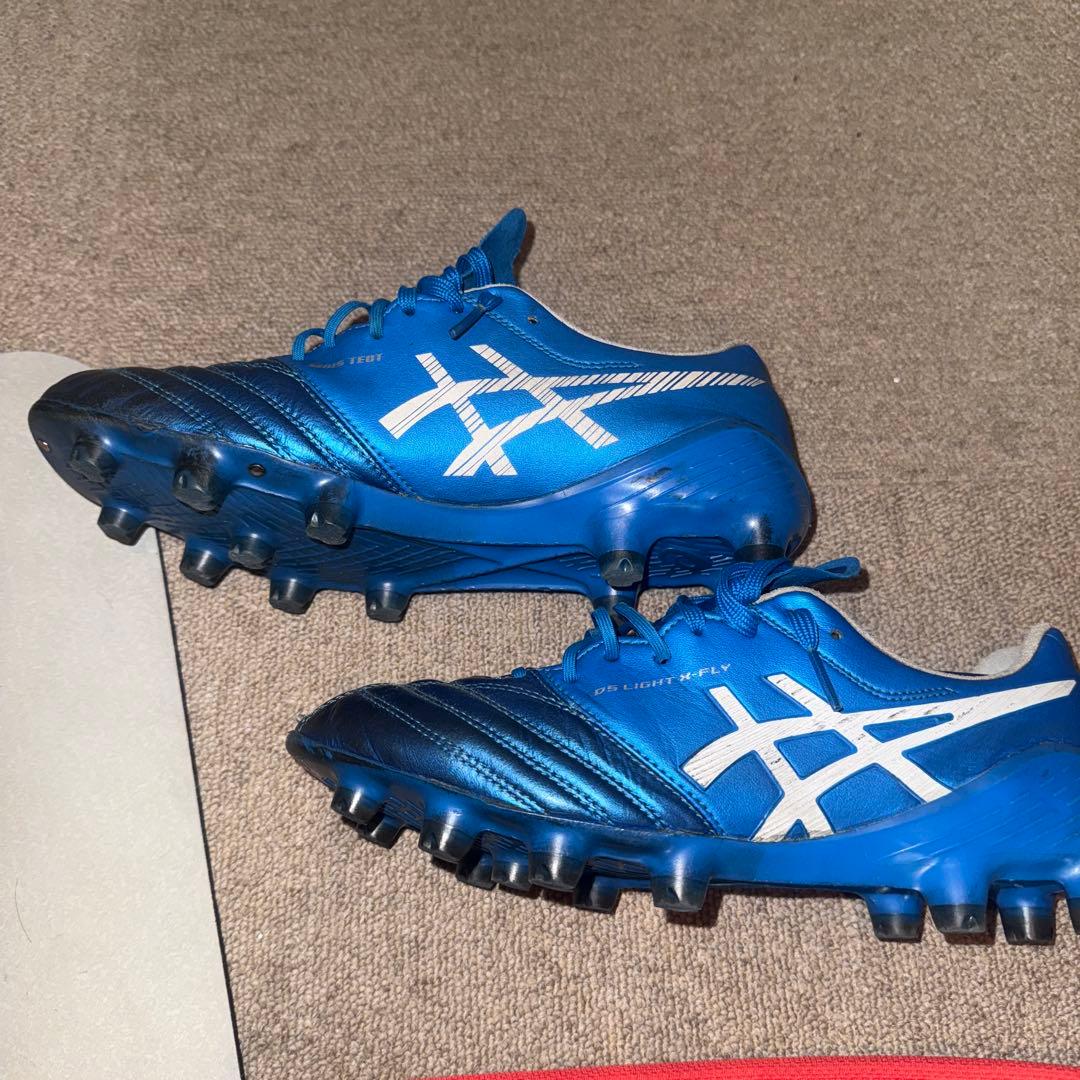 アシックス25.5cmサッカースパイク