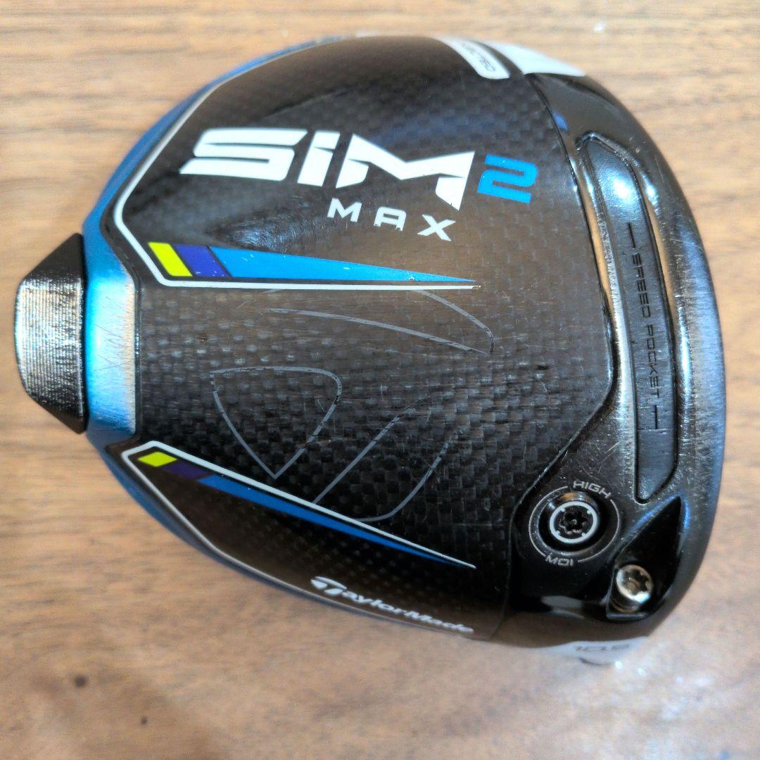 TaylorMade SIM 2 MAX ドライバーヘッドのみ 10.5度