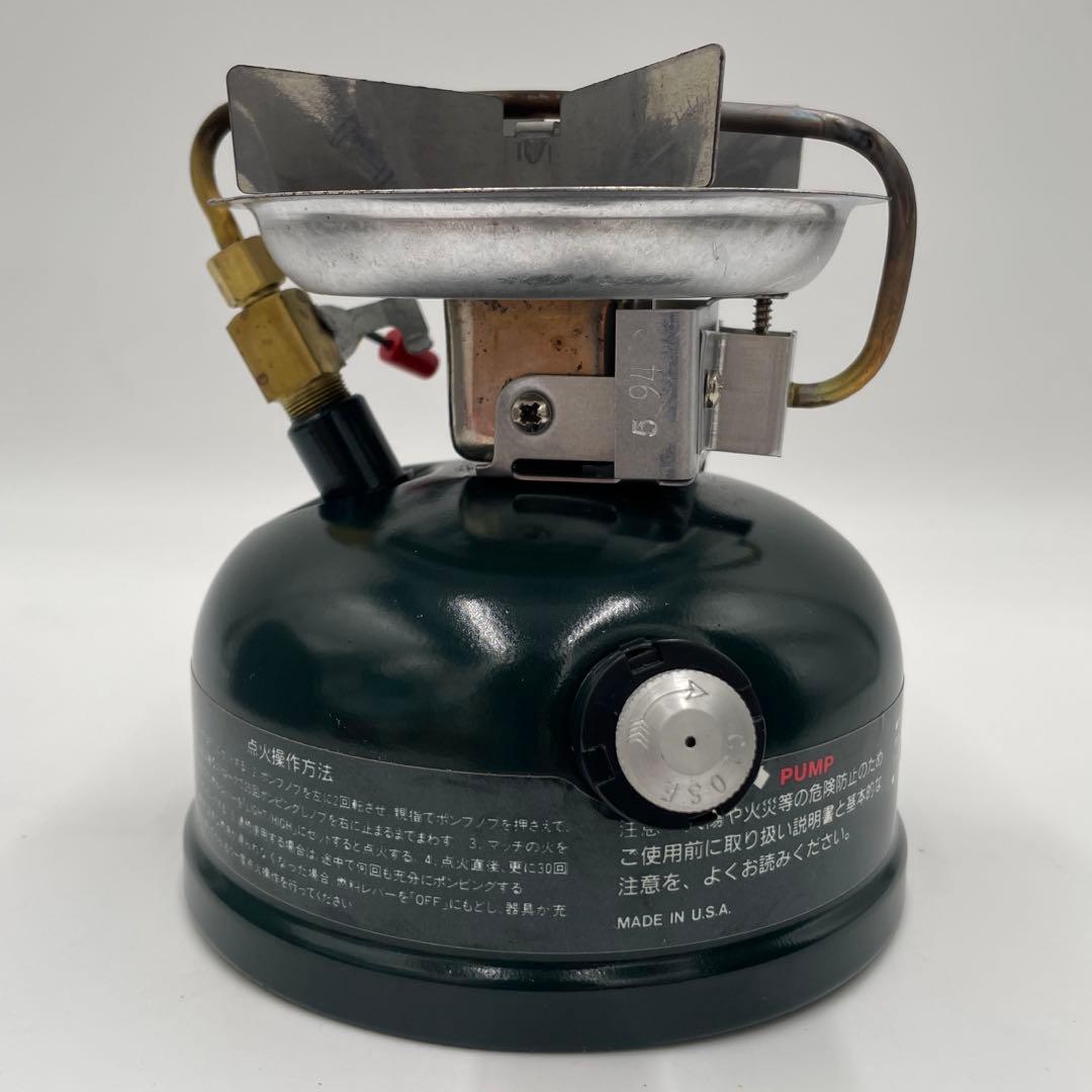 【美品】コールマン　MODEL 508A STOVE　ガソリンストーブ