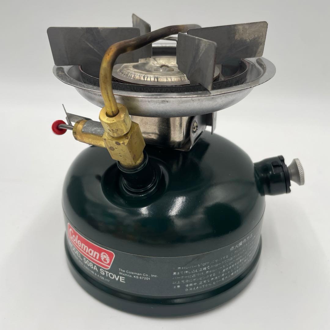 【美品】コールマン　MODEL 508A STOVE　ガソリンストーブ