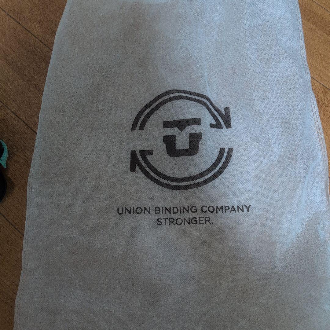 UNION ULTRA アクアブルー スノーボードビンディング　サイズS
