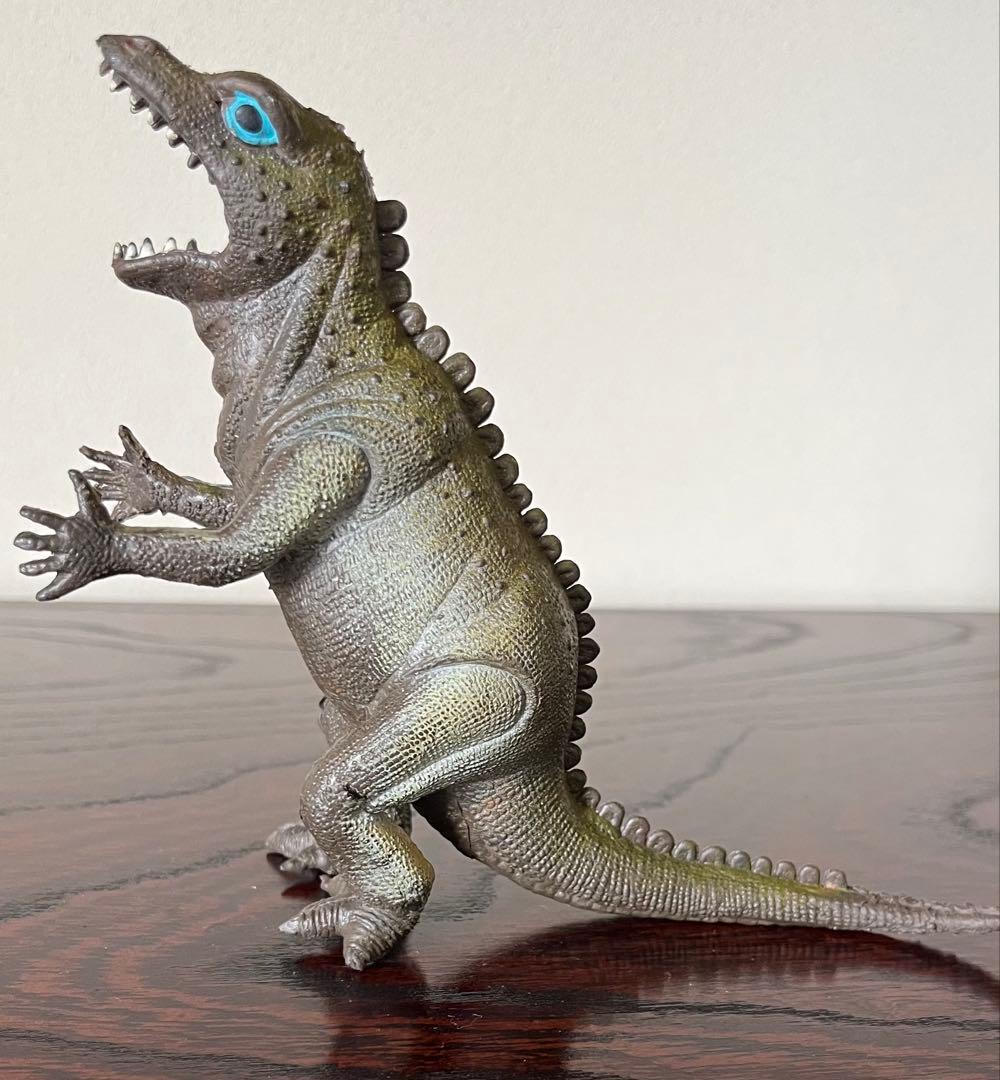 【昭和レトロ】当時物 怪獣ソフビ 2体セット パチ怪獣 無版権 駄菓子屋