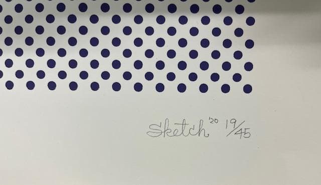 Sketch HOLIDAY PAINT ポスター