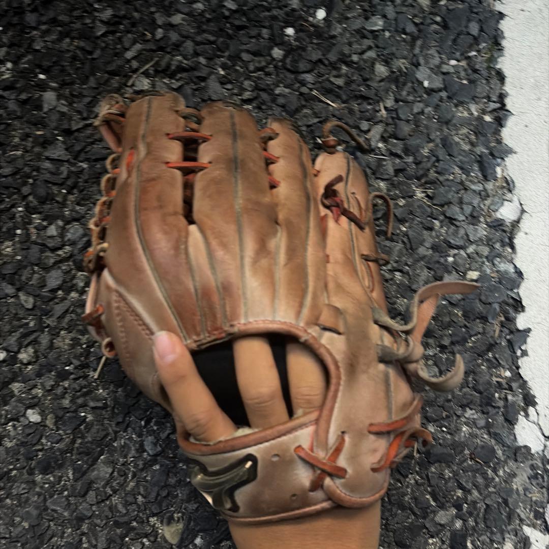 Global Elite ブラウン 野球グローブ 左外野手用
