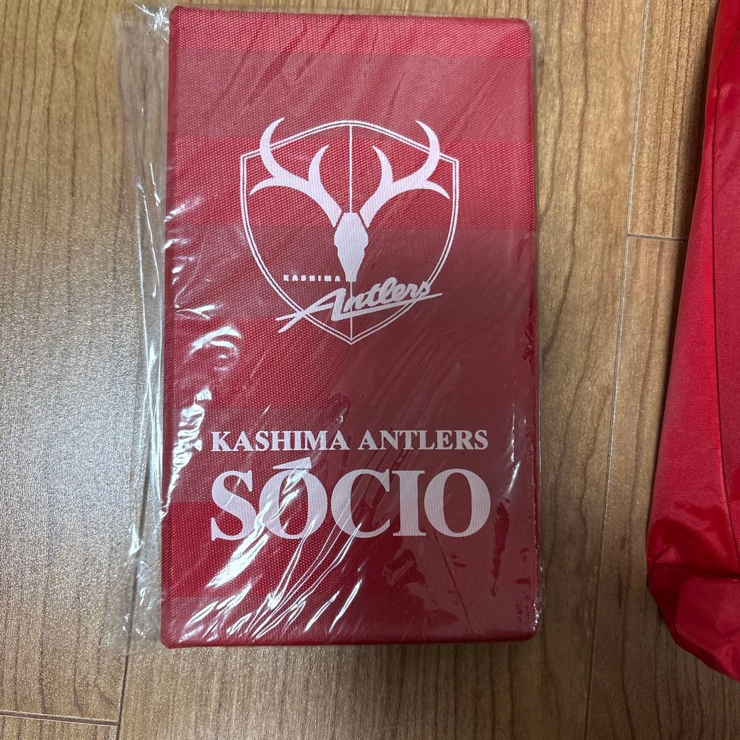 鹿島アントラーズ応援グッズ SOCIOセット レインコート タオル　他