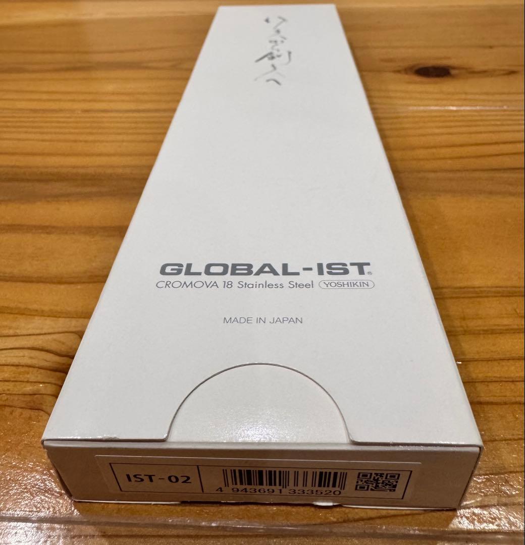 美品　GLOBAL-IST 02ペティナイフ 箱有り
