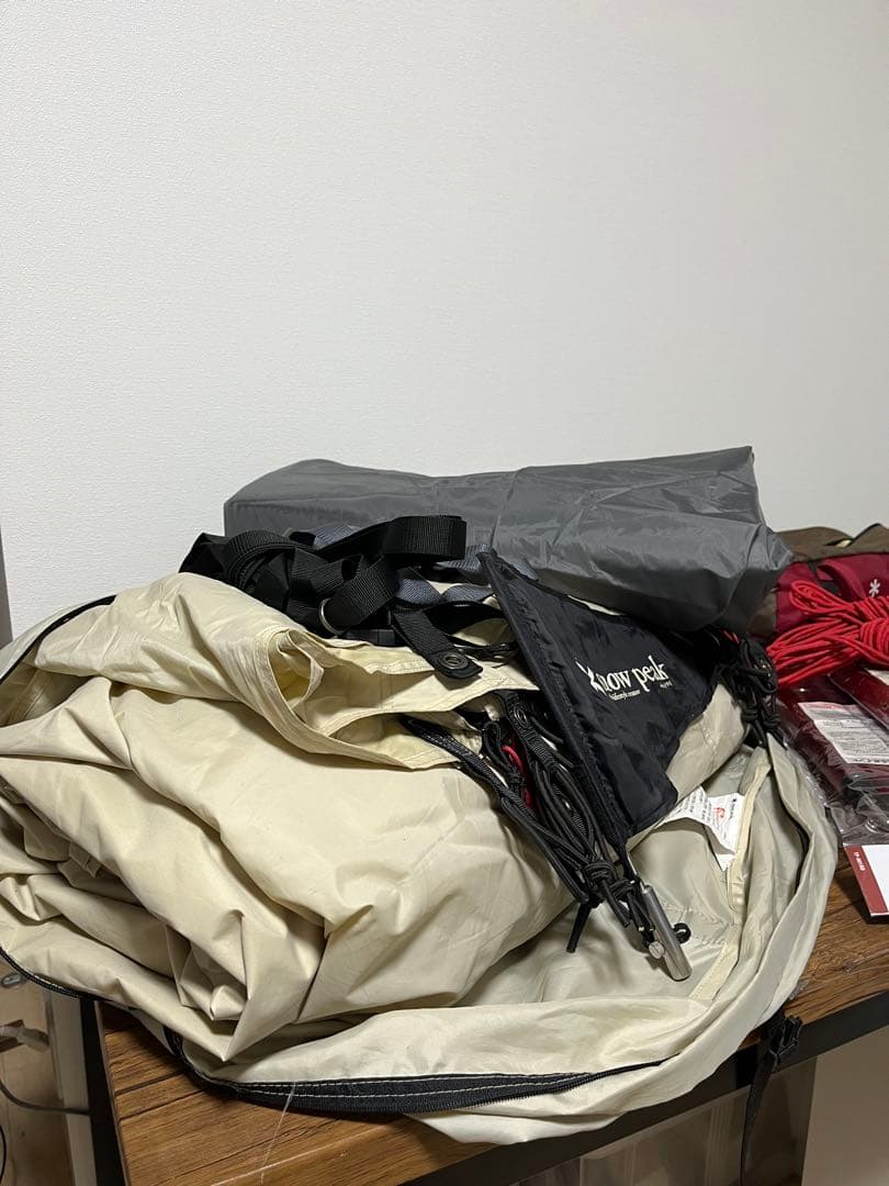  peakランドステーションL アイボリー　スノーピーク　レア品付属
