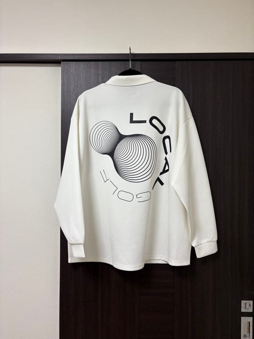 美品　LOCAL GOLF 長袖ポロシャツ　SIZE:L
