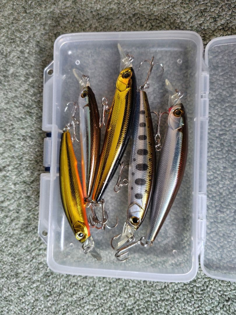 ミノープラグ3セット及び渓流用スプーン