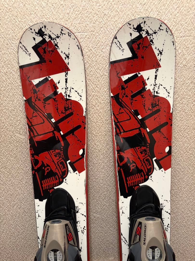 99cm　ZUMAショートスキー　ファンスキー　開放値設定　ビンディング