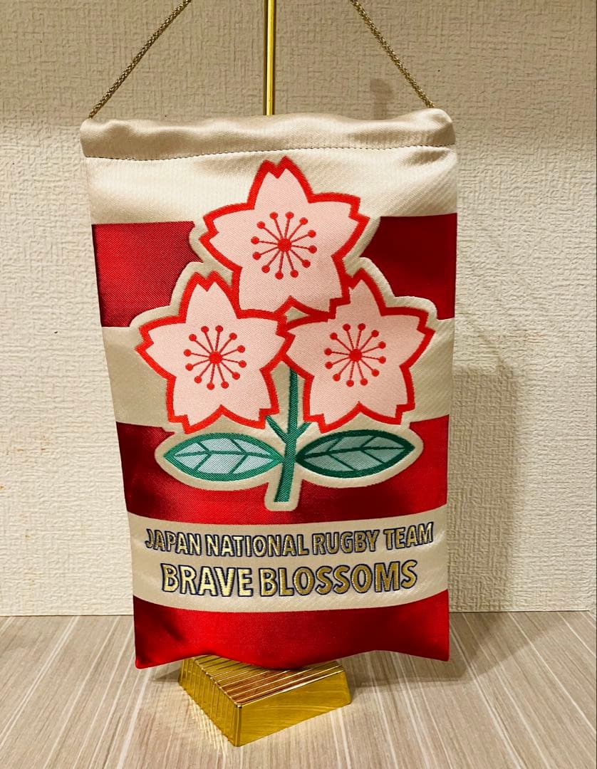 日本代表ラグビーチーム BRAVE BLOSSOMS ミニフラッグ