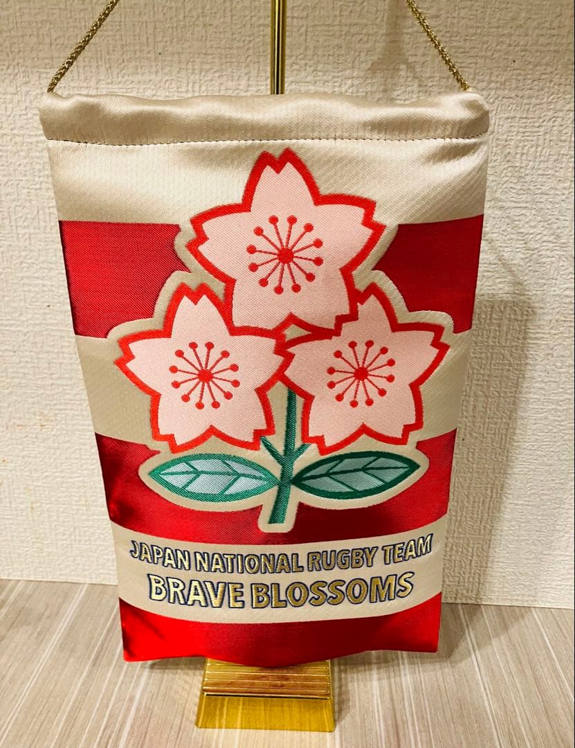 日本代表ラグビーチーム BRAVE BLOSSOMS ミニフラッグ