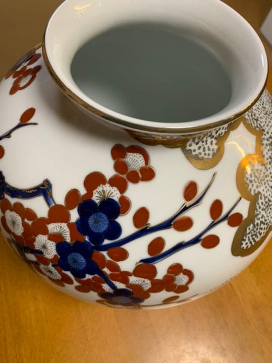花瓶　有田焼　秀峰