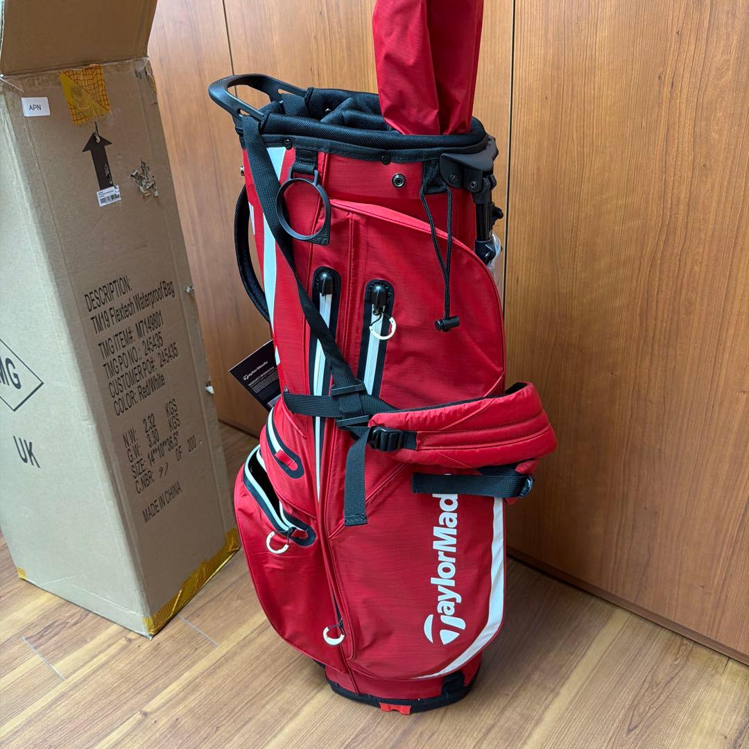 オーデマピゲ　TaylorMade FLEX キャディバッグ レッド